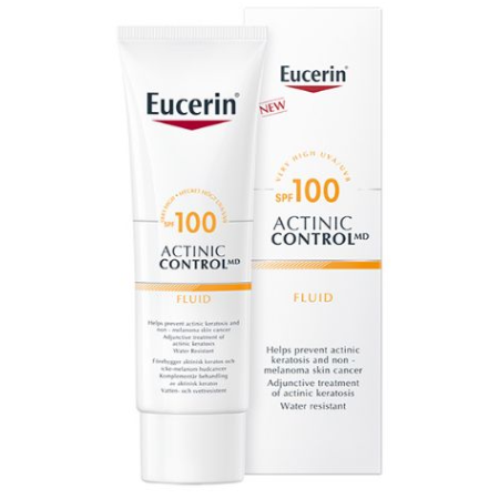 Actinic Control MD Fluid SPF 100 80ml (กล่องมีตำหนิ ไม่มีผลต่อการใช้งาน) ครีมกันแดดทางการแพทย์ชนิดทา